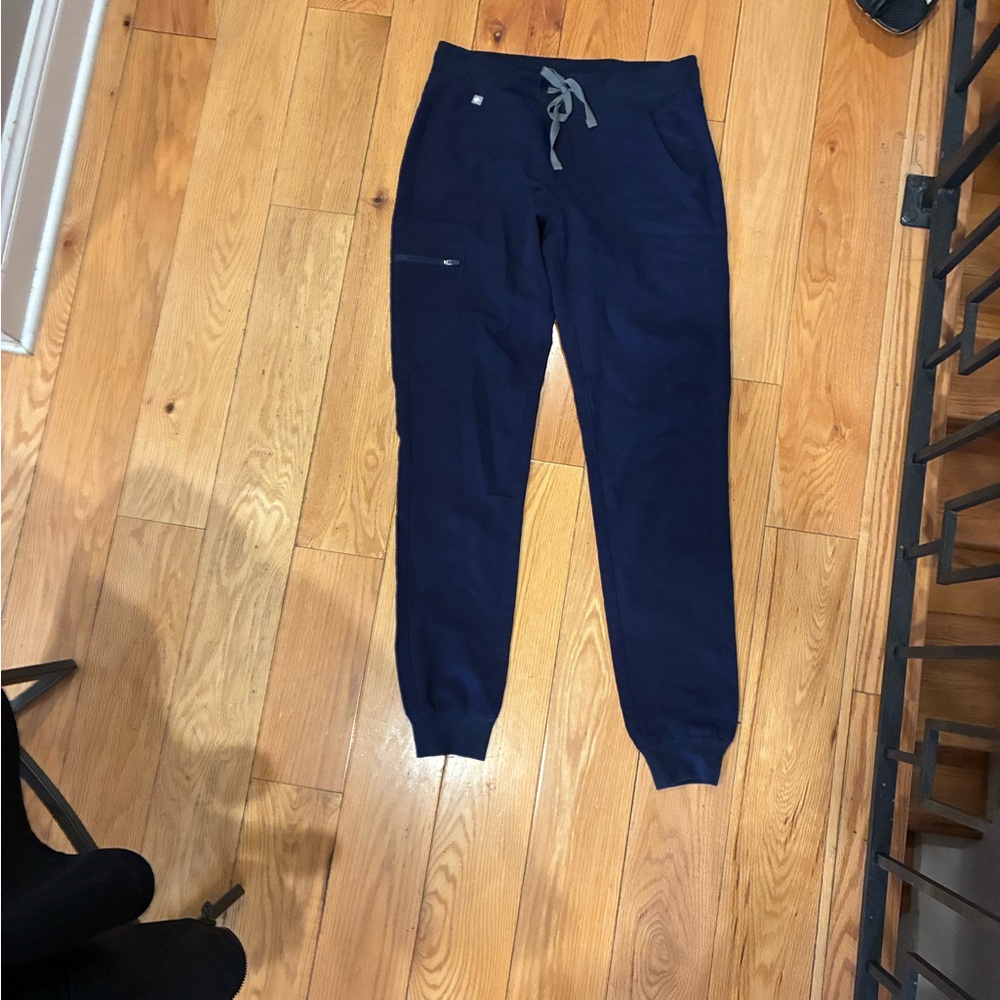 Figs Navy Jogger Scrub Pants